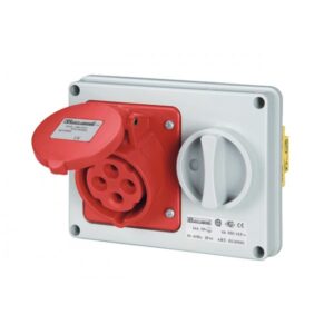 Presa Incasso Interbloccata 3P+T IP44 16A 380V